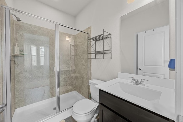 7901 Donnelley Dr, Austin, TX 78744 - full bath with vanity, toilet, and a stall shower