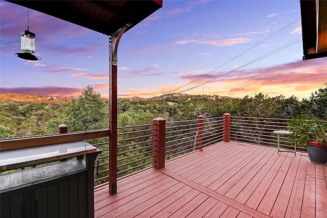 611 N Cuernavaca Dr Unit 301, Austin, TX 78733 - view of wooden terrace