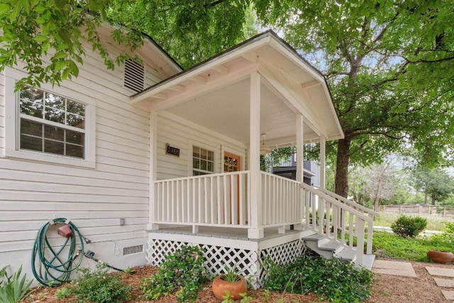 1405 Cometa St, Austin, TX 78721 - view of porch