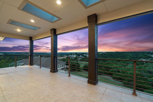 3207 Crystal Falls Pkwy, Leander, TX 78641 - view of balcony at dusk