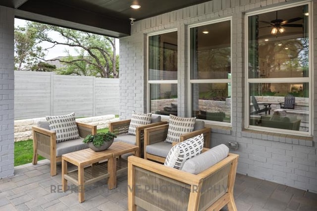 321 Dycus Bnd, Liberty Hill, TX 78642 - fenced backyard with a patio area