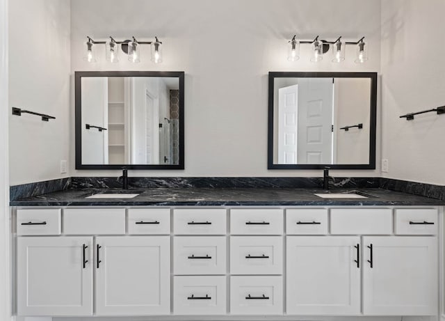 109 Flora Springs Cv, Liberty Hill, TX 78642 - bathroom with double vanity
