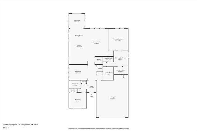 1104 Hanging Star Ln, Georgetown, TX 78633 - photo 34