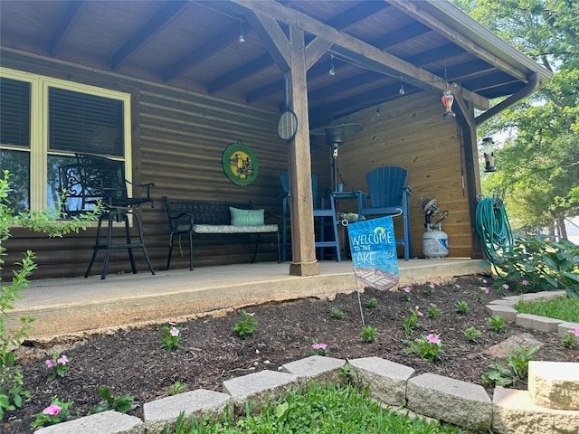 view of patio