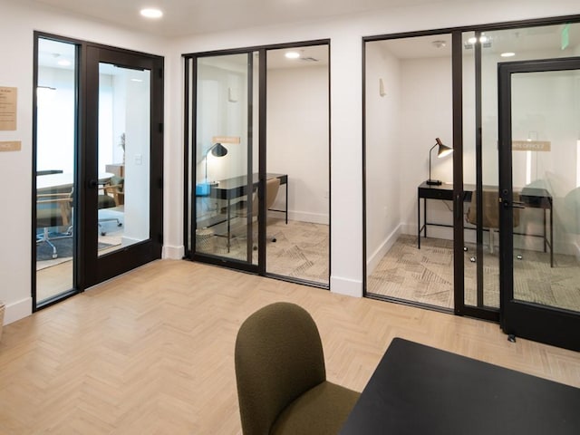 2209 S 1st St Unit 313, Austin, TX 78704 - building lobby featuring recessed lighting