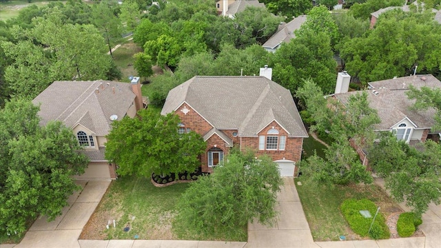 drone / aerial view