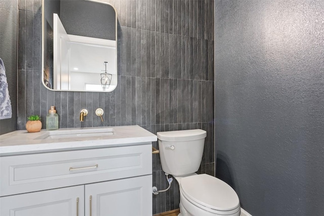 204 San Saba Dr, Georgetown, TX 78633 - half bath featuring vanity and toilet