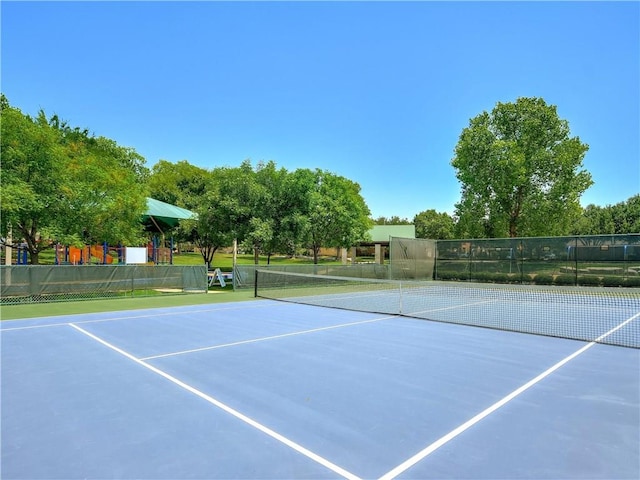 2720 Cascade Falls Dr, Austin, TX 78738 - view of tennis court with community basketball court