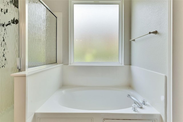 2720 Cascade Falls Dr, Austin, TX 78738 - bathroom featuring a garden tub