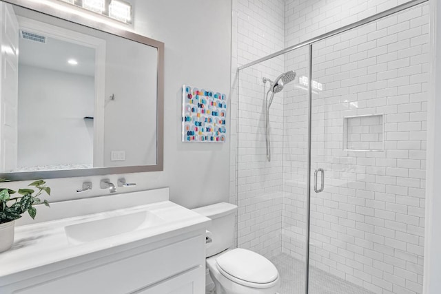 504 Loyal June Trl, Leander, TX 78641 - full bath featuring vanity and a shower stall