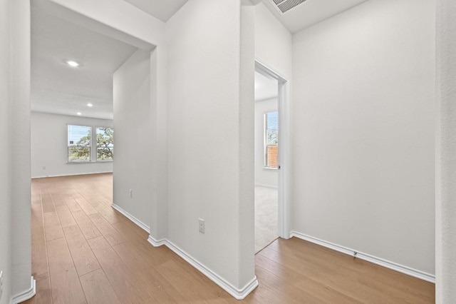 12126 Cantabria Rd, Austin, TX 78748 - hall featuring wood finished floors and recessed lighting