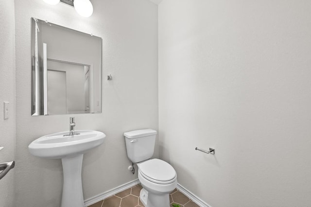 12126 Cantabria Rd, Austin, TX 78748 - half bathroom with toilet and tile patterned flooring