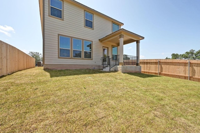 12126 Cantabria Rd, Austin, TX 78748 - back of house with a fenced backyard