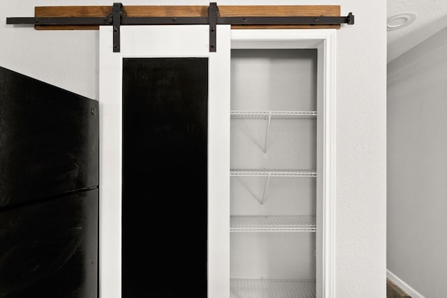 view of closet