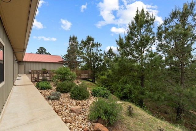 view of yard