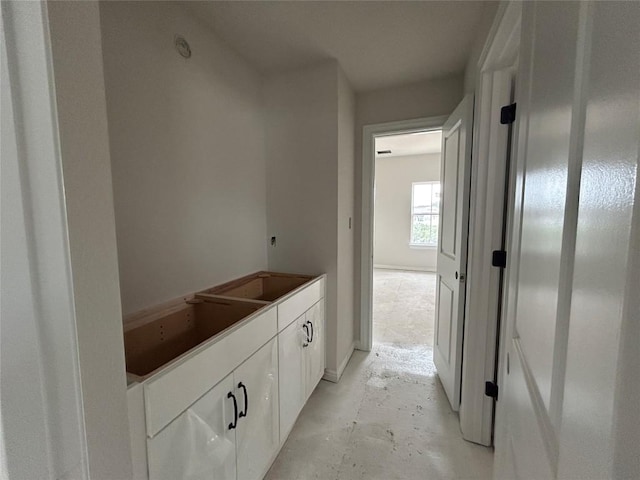 bathroom featuring baseboards