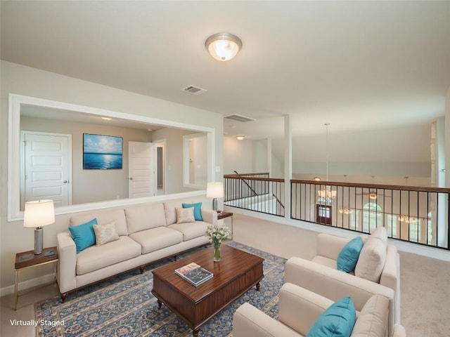800 Savannah Cv, Elgin, TX 78621 - carpeted living room featuring baseboards