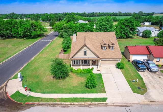 800 Savannah Cv, Elgin, TX 78621 - view from above of property