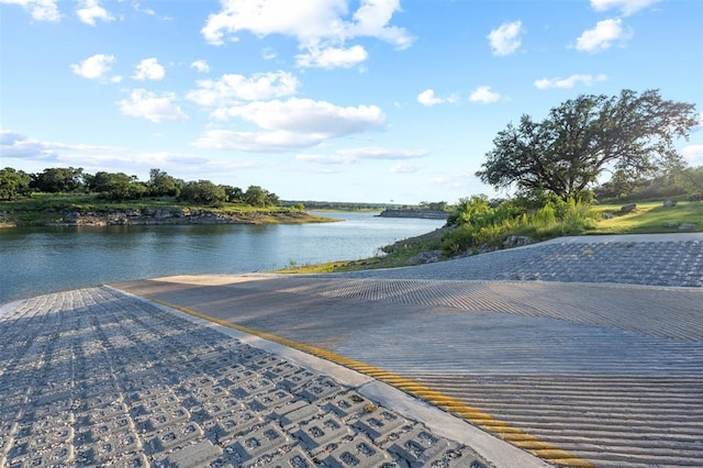 property view of water