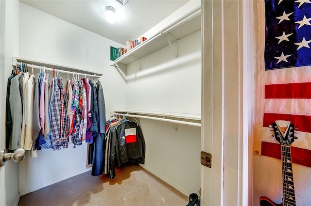 view of spacious closet