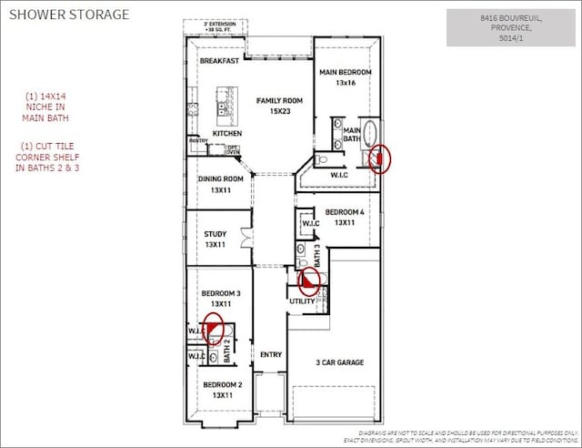 8416 Bouvreuil Dr, Austin, TX 78738 - room layout