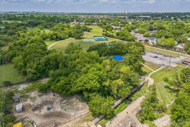 drone / aerial view