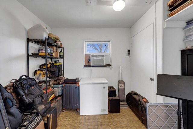 1309 E Brown St, Llano, TX 78643 - washroom with radiator and cooling unit