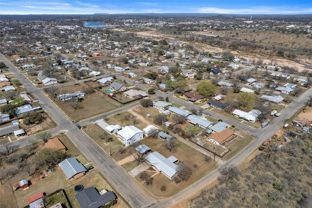1309 E Brown St, Llano, TX 78643 - aerial view of property and surrounding area