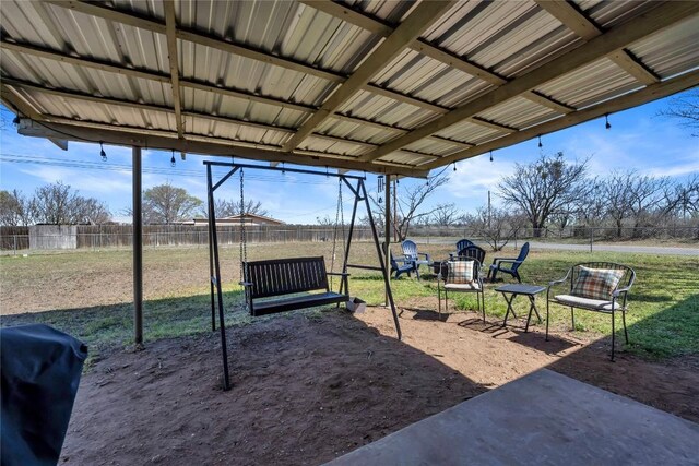 1309 E Brown St, Llano, TX 78643 - view of patio featuring a grill