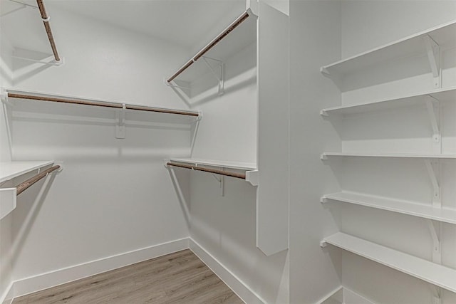 141 Awehi Ln, Bastrop, TX 78602 - spacious closet featuring light wood finished floors
