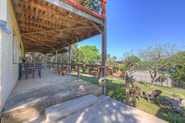 1871 Patty Dr, Canyon Lake, TX 78133 - view of patio / terrace