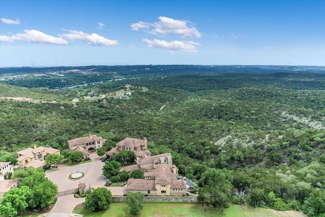 5525 City Park Rd Unit 6, Austin, TX 78730 - drone / aerial view of a heavily wooded area