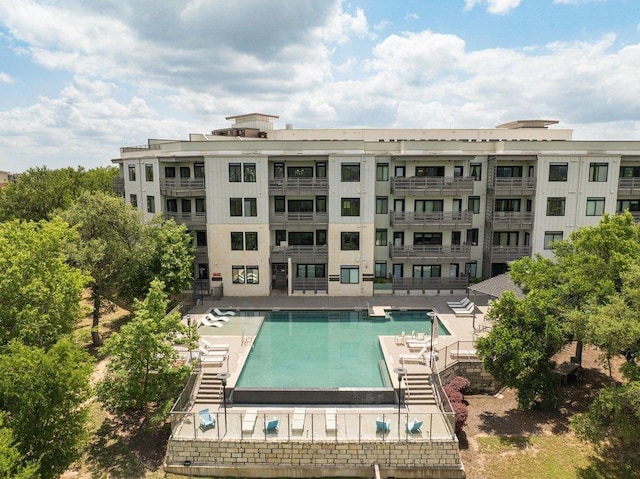 view of community pool