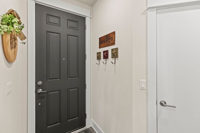 711 Livewater Ln, Georgetown, TX 78633 - doorway featuring baseboards