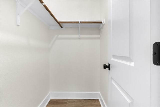 927 Peggotty Pl, Austin, TX 78753 - walk in closet featuring wood finished floors
