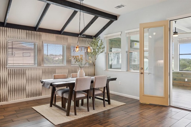 16720 Horondelle Dr, Austin, TX 78738 - dining room with dark wood finished floors