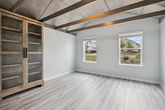 16720 Horondelle Dr, Austin, TX 78738 - unfurnished room with wood finished floors and wooden ceiling