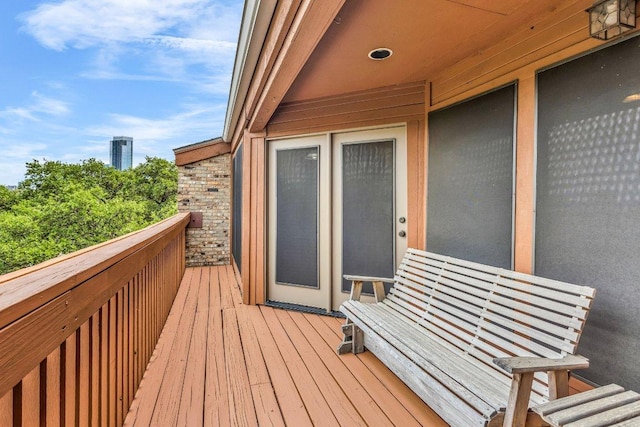 1406 Windsor Rd Unit 305, Austin, TX 78703 - view of wooden deck