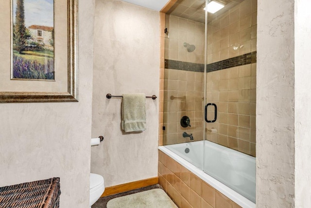 1406 Windsor Rd Unit 305, Austin, TX 78703 - full bath with tiled shower / bath and toilet