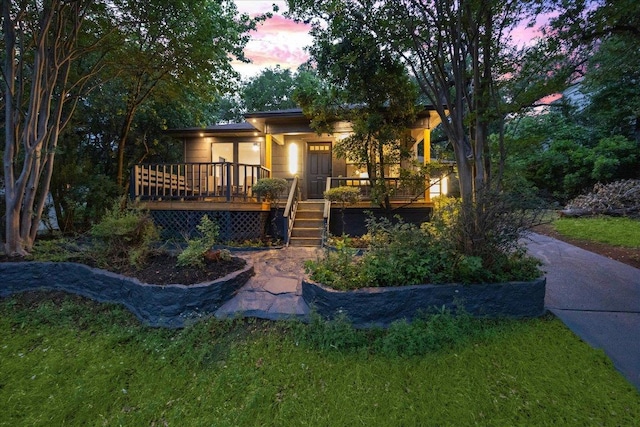 1121 Reagan Ter, Austin, TX 78704 - view of front of home with stairway
