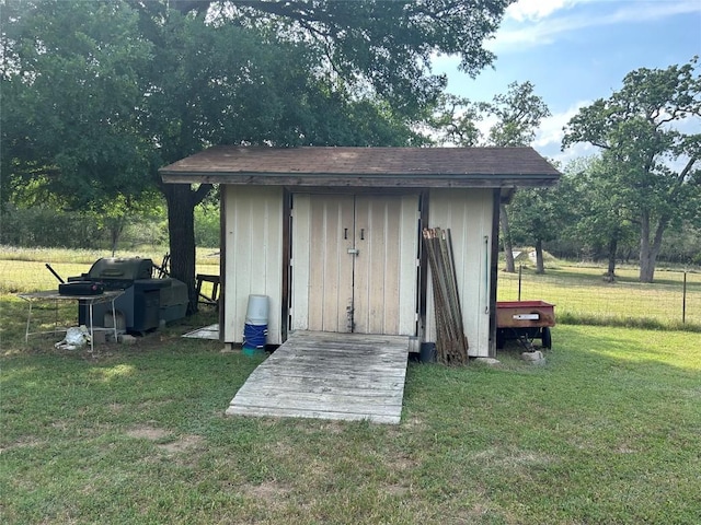 277 Mesquite Dr, Cedar Creek, TX 78612 - view of shed