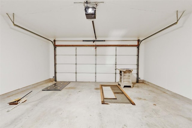 1202 Stepp Bnd, Cedar Park, TX 78613 - garage featuring a garage door opener