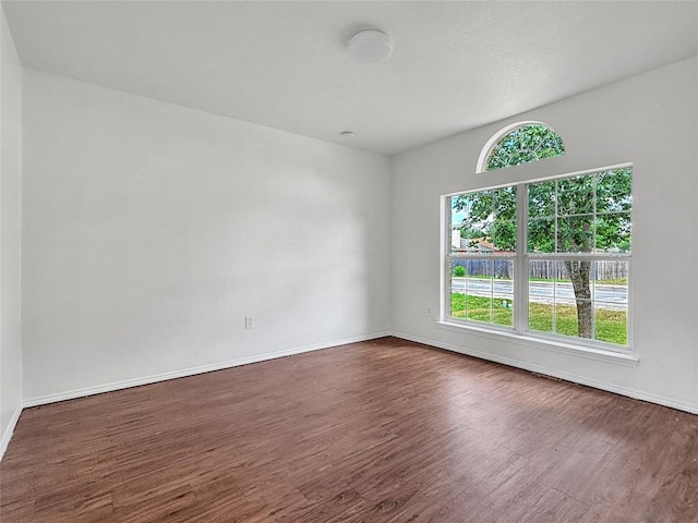 1614 Prickly Pear St, Lockhart, TX 78644 - unfurnished room with dark wood-style flooring
