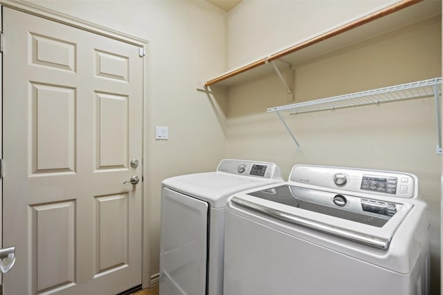 15205 N Flamingo Dr, Austin, TX 78734 - laundry area with separate washer and dryer
