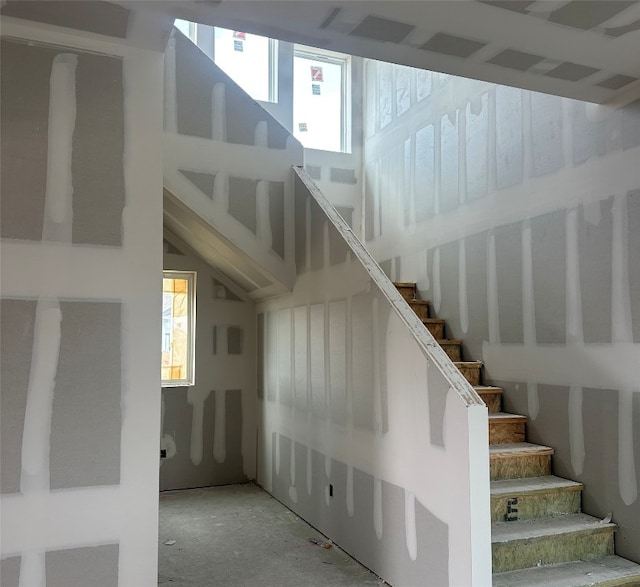 view of staircase