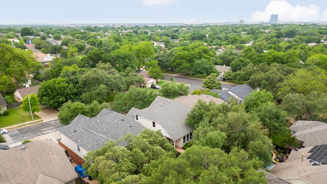 drone / aerial view featuring a residential view