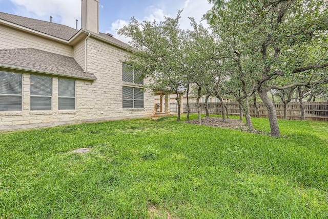 404 Scarlet Maple Dr, Cedar Park, TX 78613 - view of yard featuring fence