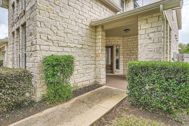 404 Scarlet Maple Dr, Cedar Park, TX 78613 - entrance to property with stone siding