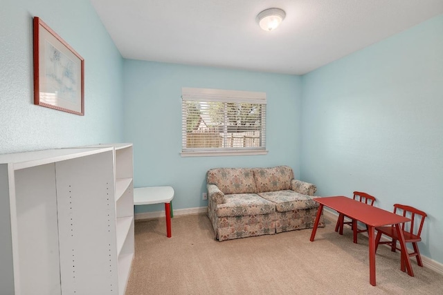 4303 Everest Ln, Austin, TX 78727 - living area with carpet floors and baseboards