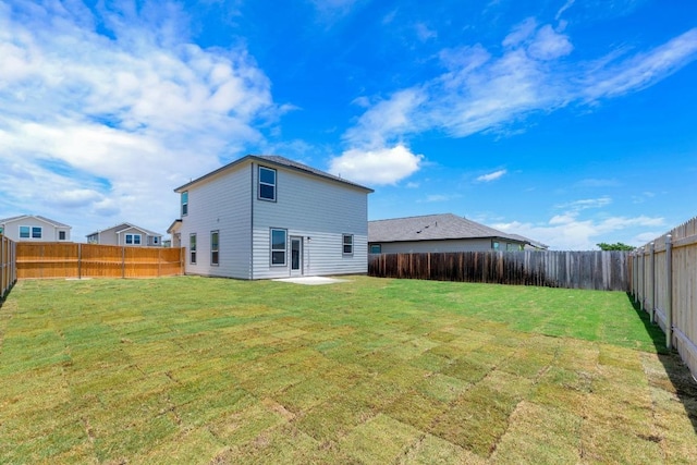 200 Lucky Texan Rd, Jarrell, TX 76537 - back of property featuring a fenced backyard